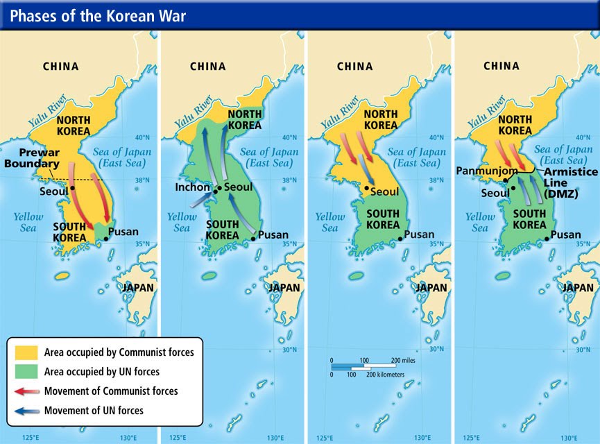 Phases of the Korean War